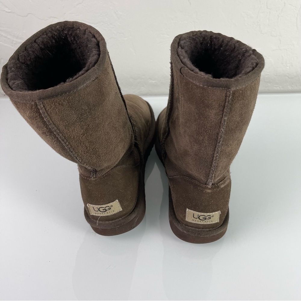 Ugg Boots Classic Short Solid Dark Chocolate Brow… - image 5